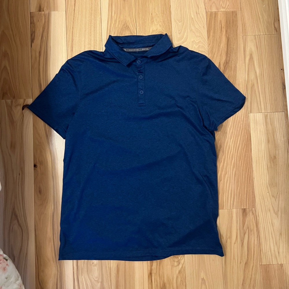 Mountain Warehouse ISOCOOL men’s blue polo - Picture 1 of 4